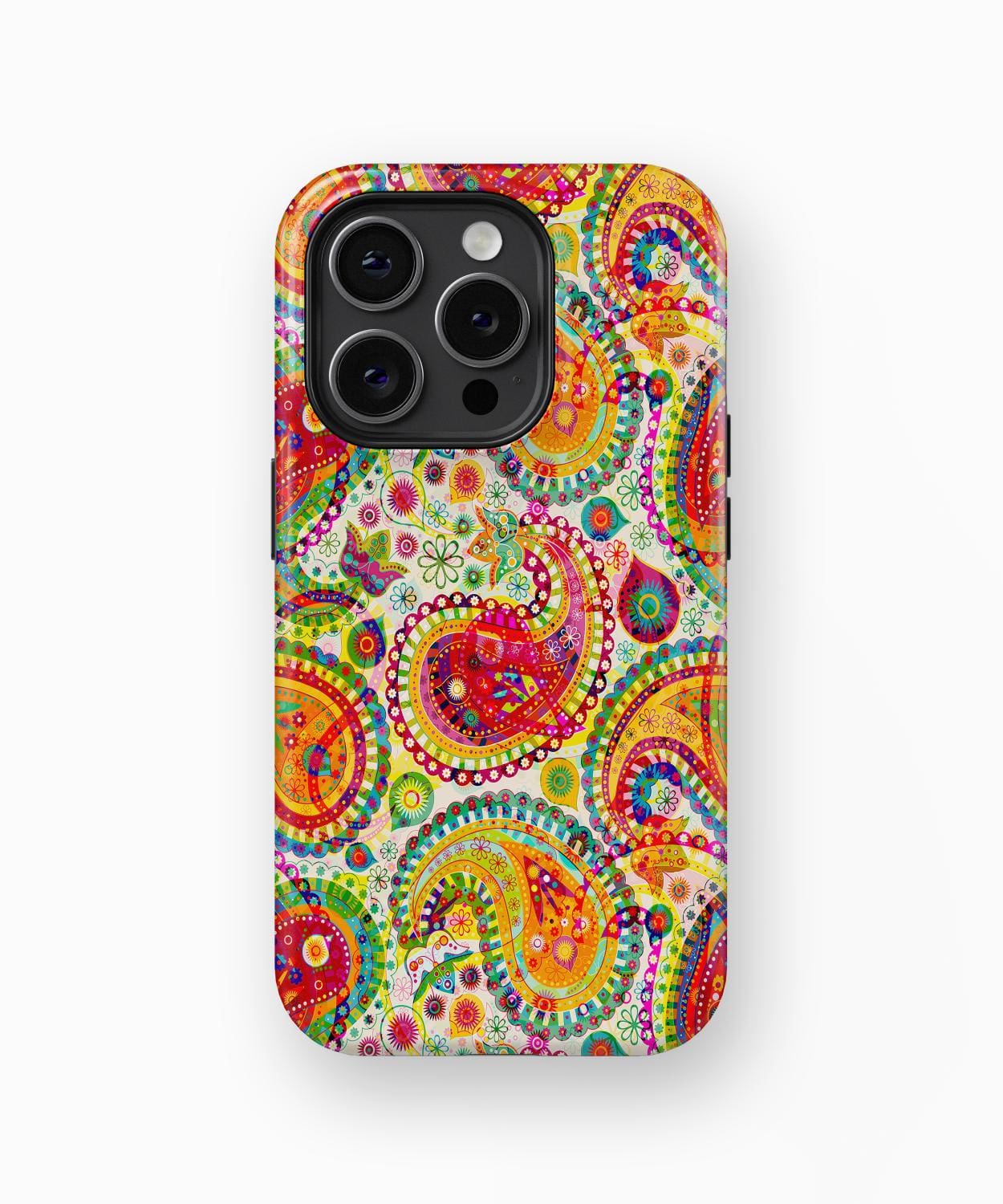 Bright Paisley iPhone Case