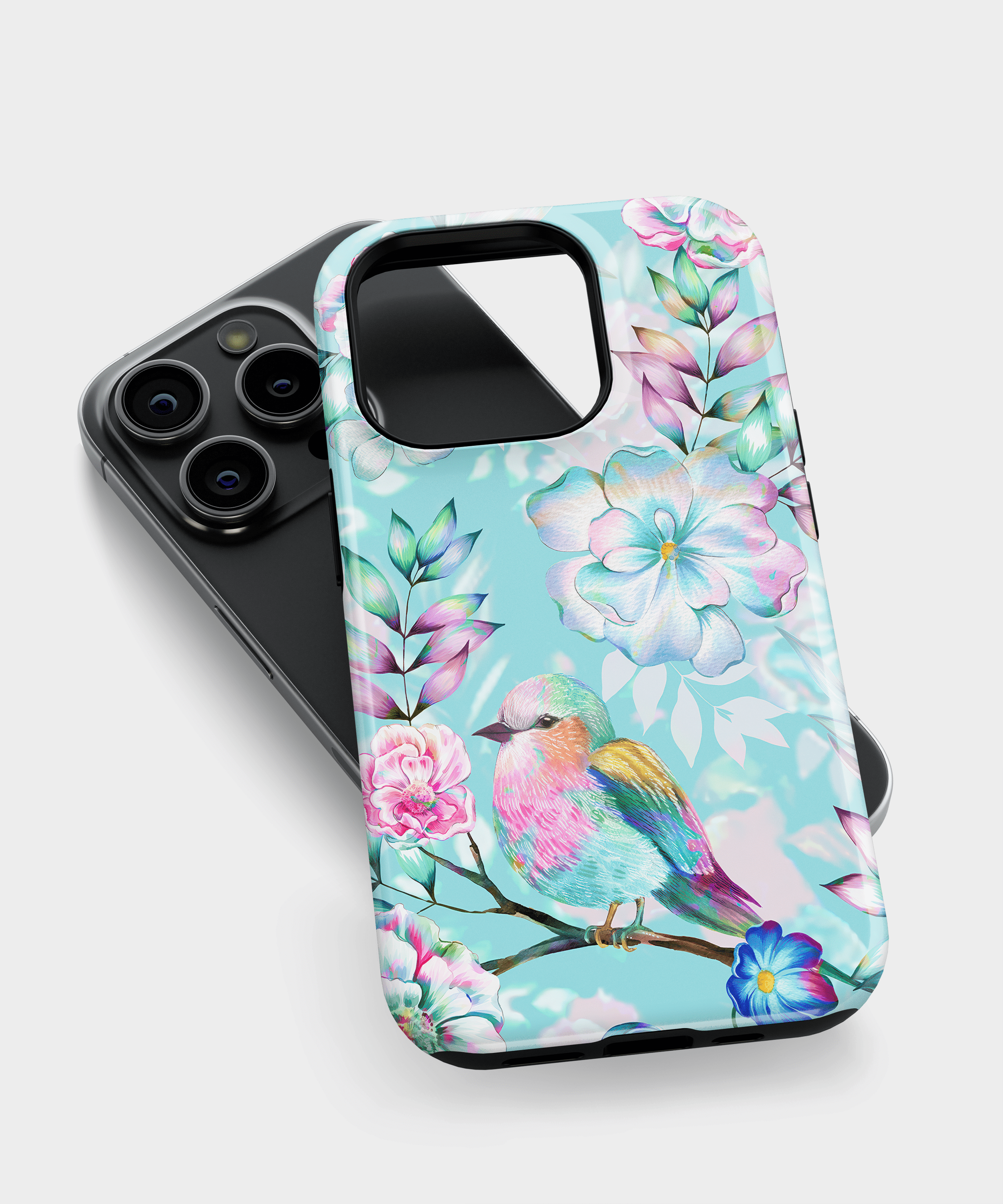 Colorful Tropical Bird iPhone Case