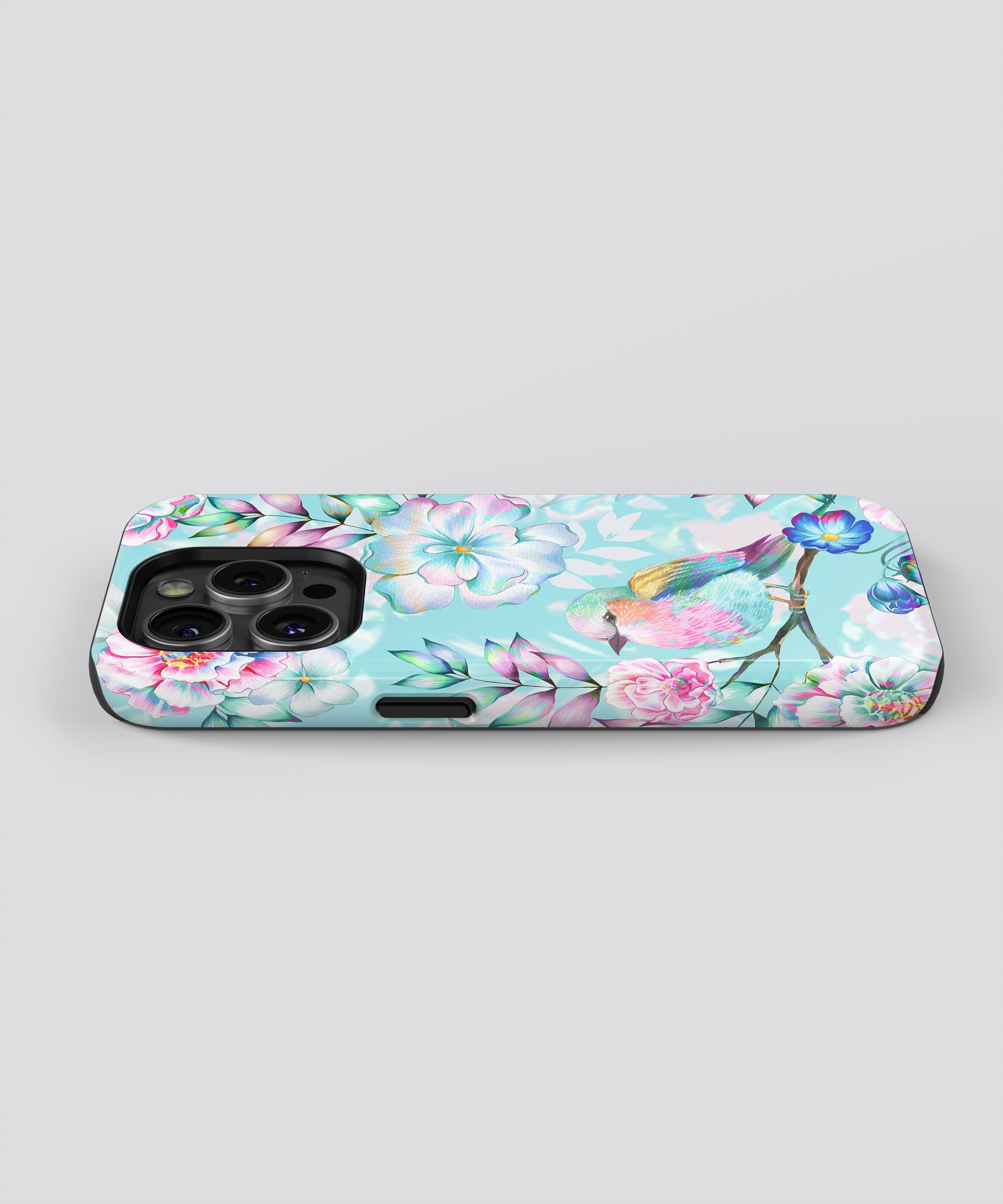 Colorful Tropical Bird iPhone Case