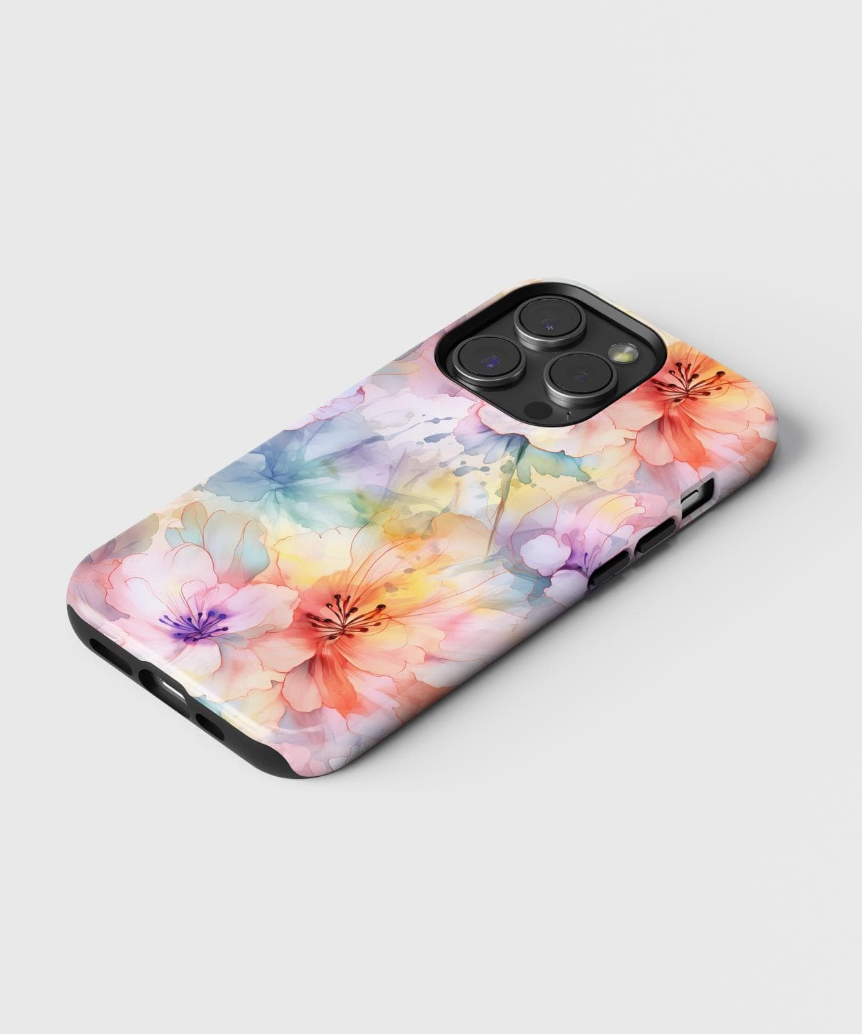 Floral Fusion iPhone Case
