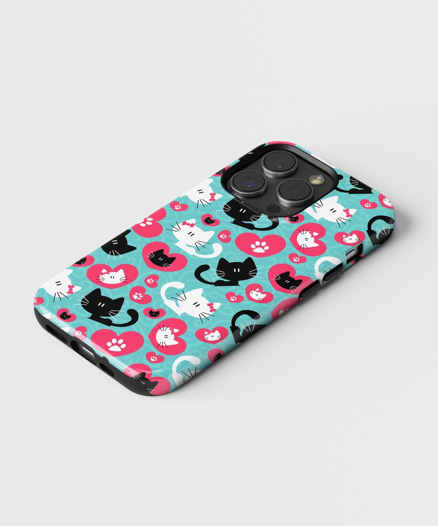 Heart Cat iPhone Case