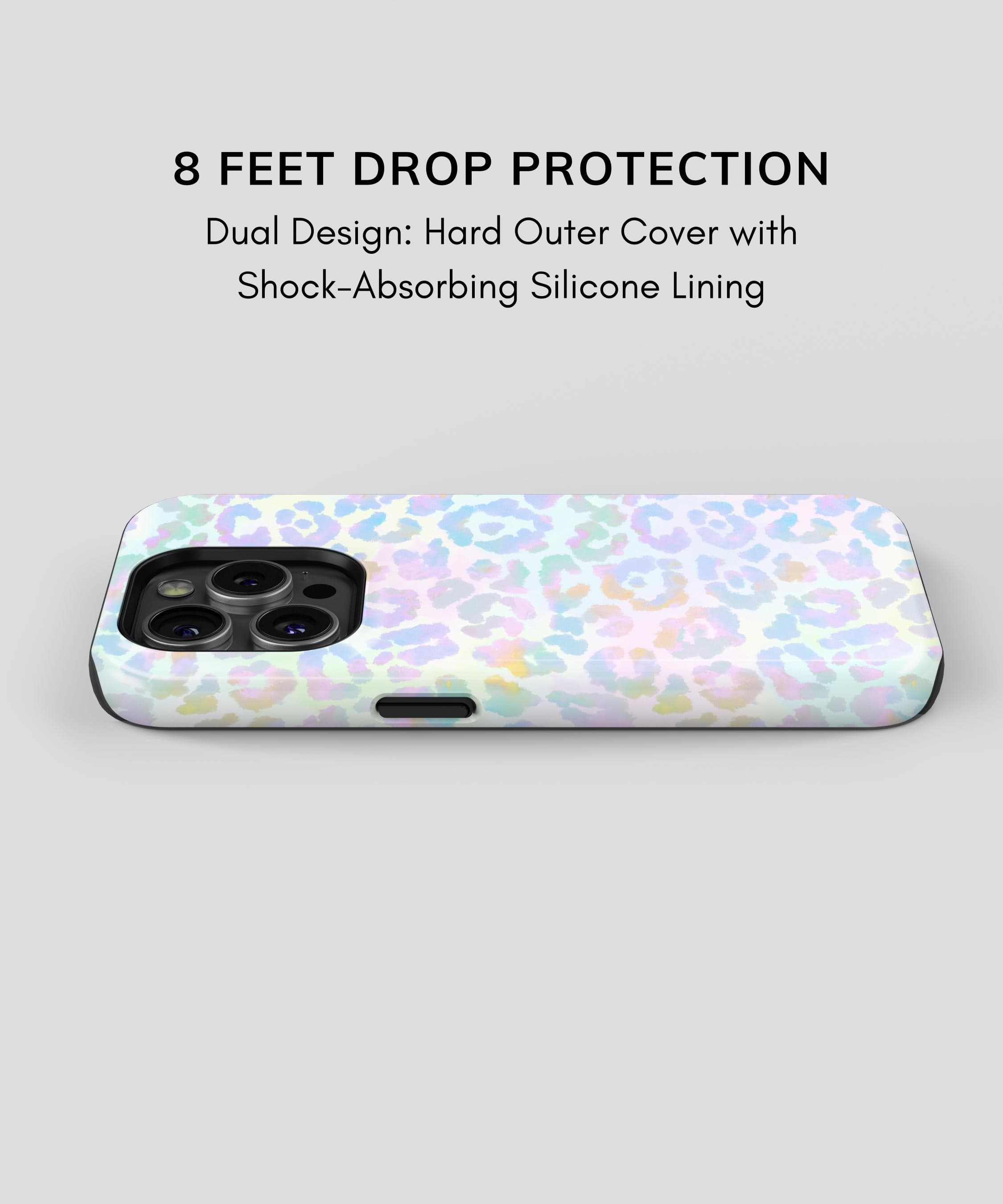 Leopard Pastel iPhone Case