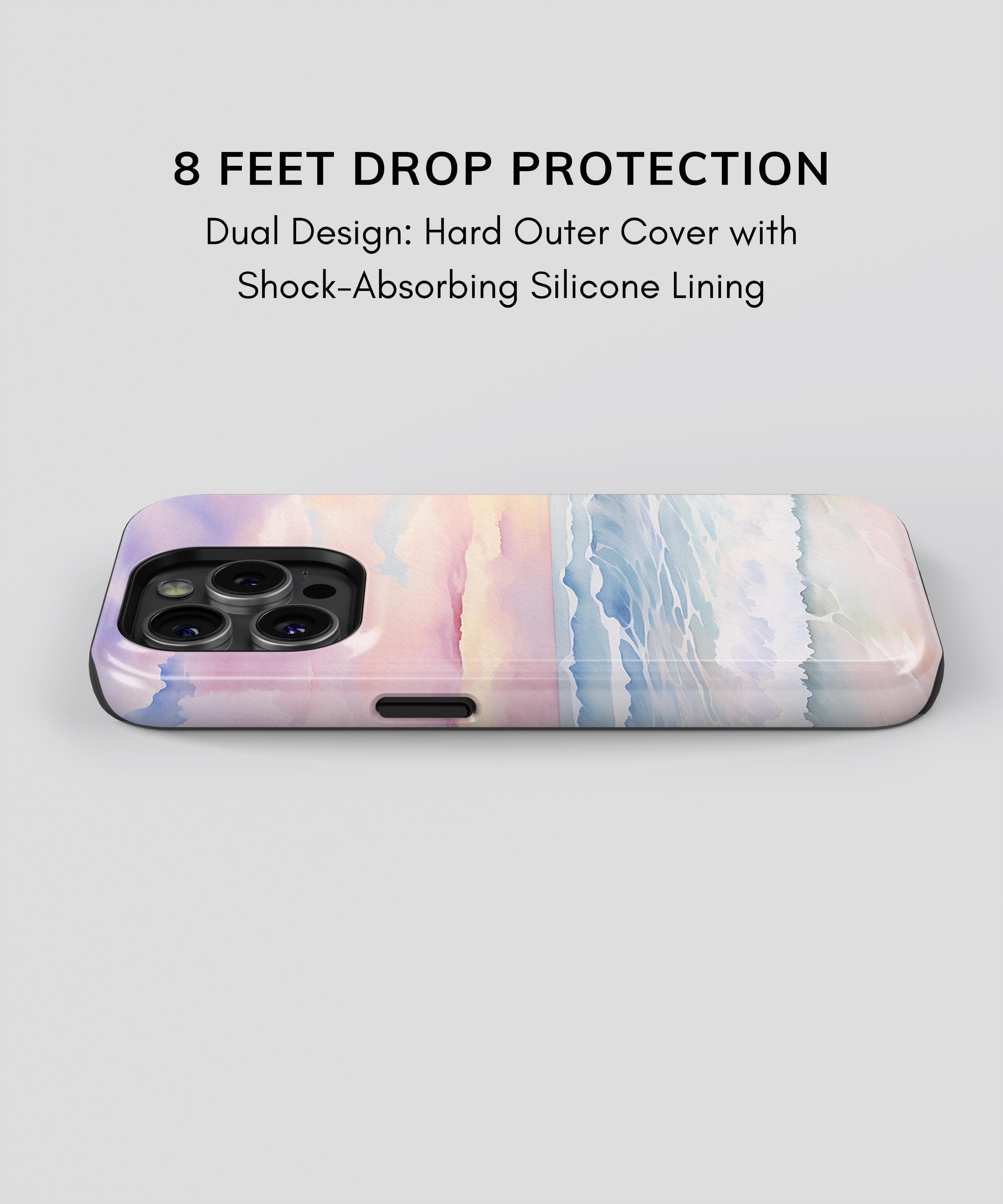 Purple Beach iPhone Case