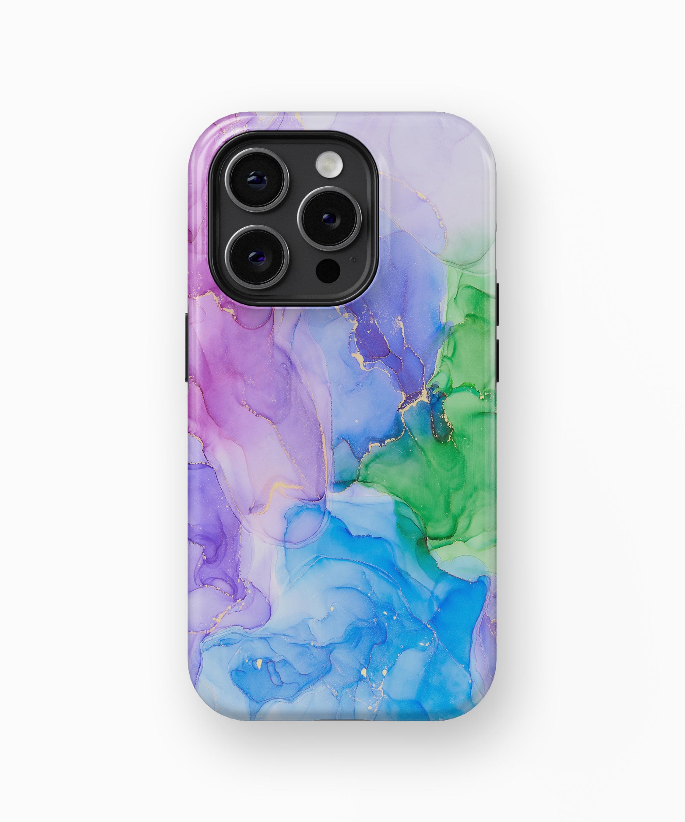 Colored Marble - iPhone Case