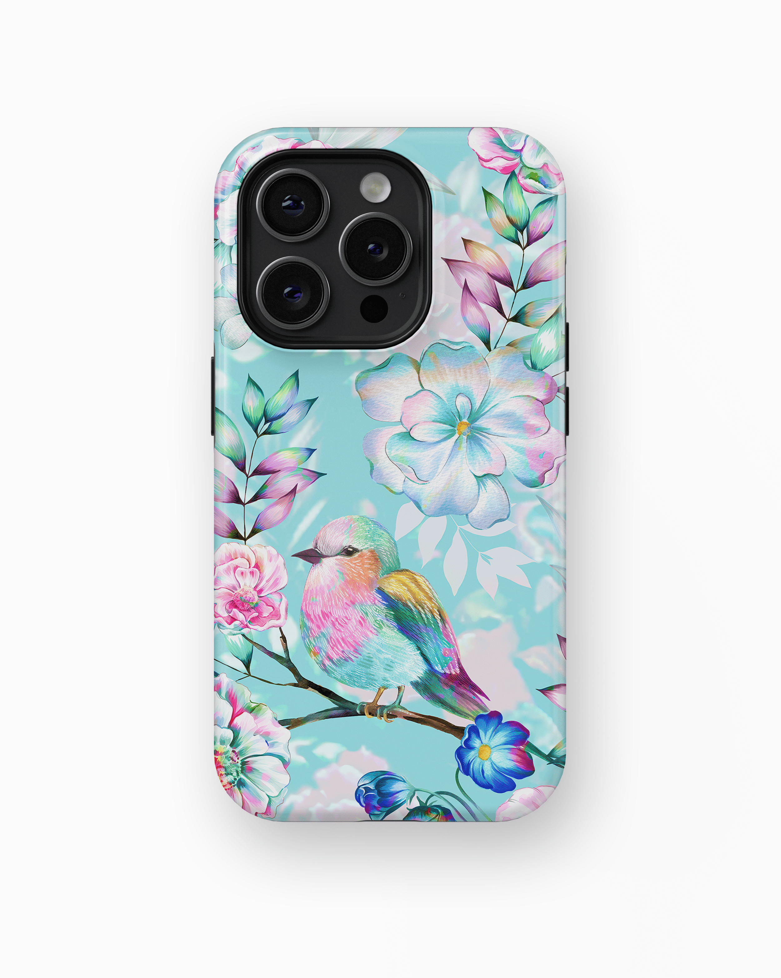 Colorful Tropical Bird iPhone Case