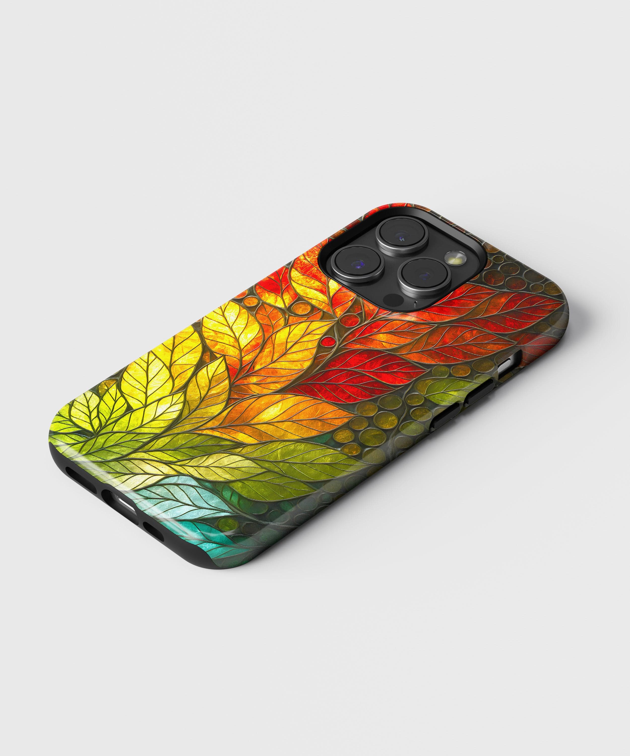 Stained Glass Leafs