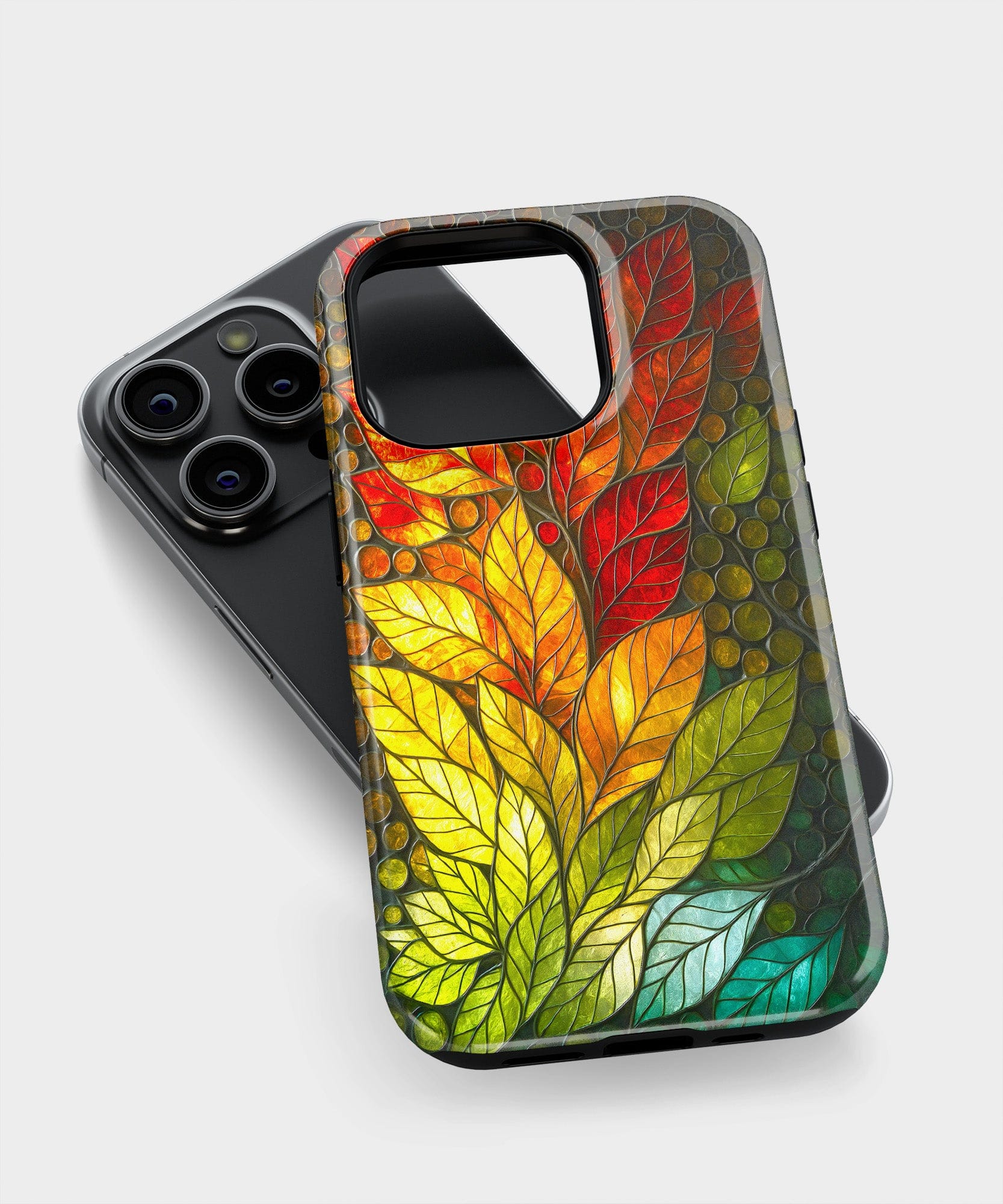 Stained Glass Leafs