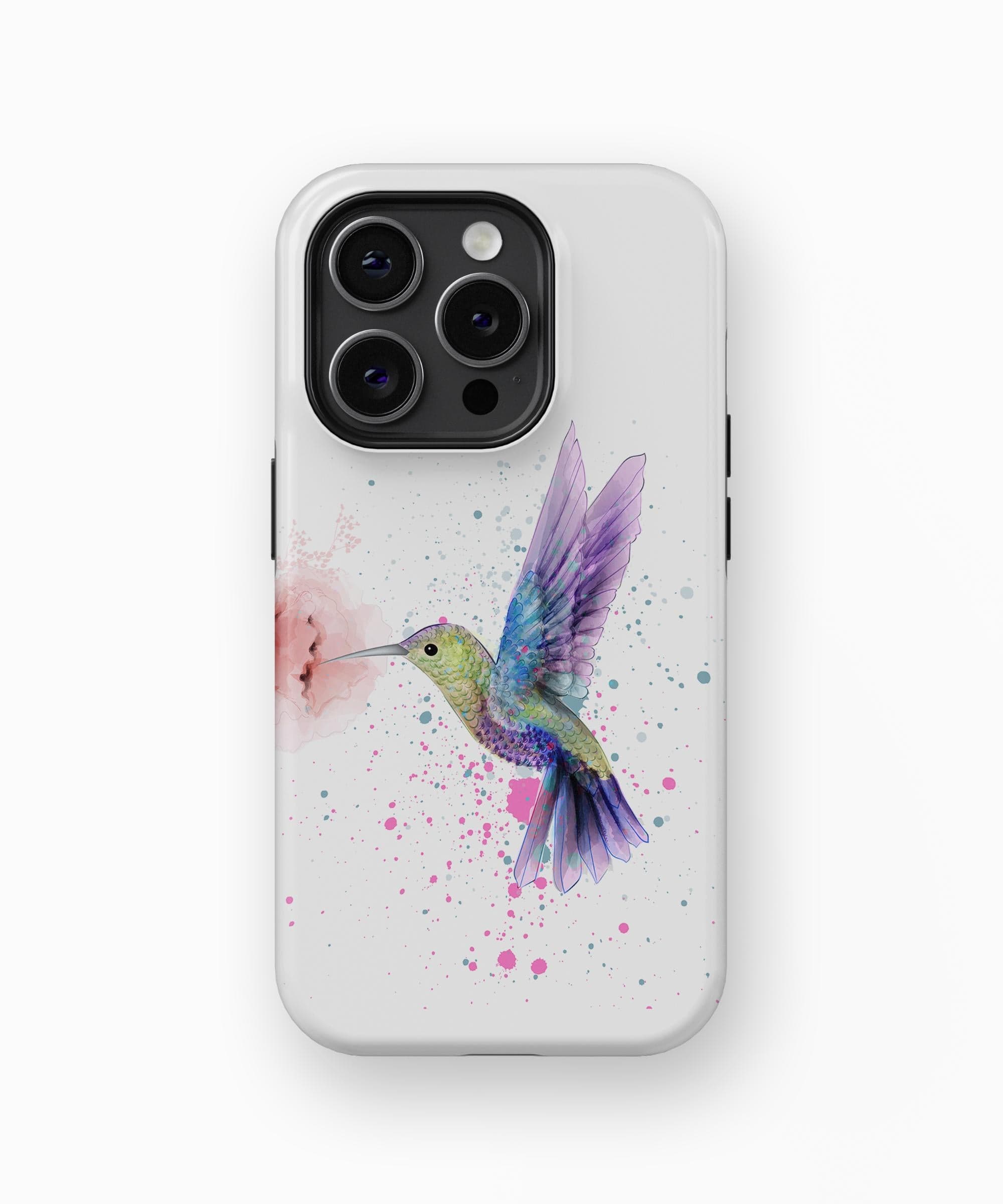 Watercolor Hummingbird iPhone Case 